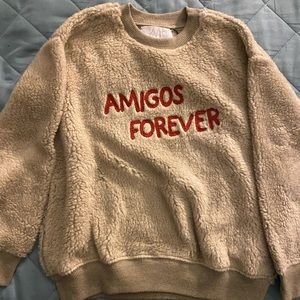 Zara amigos forever unisex sweatshirt